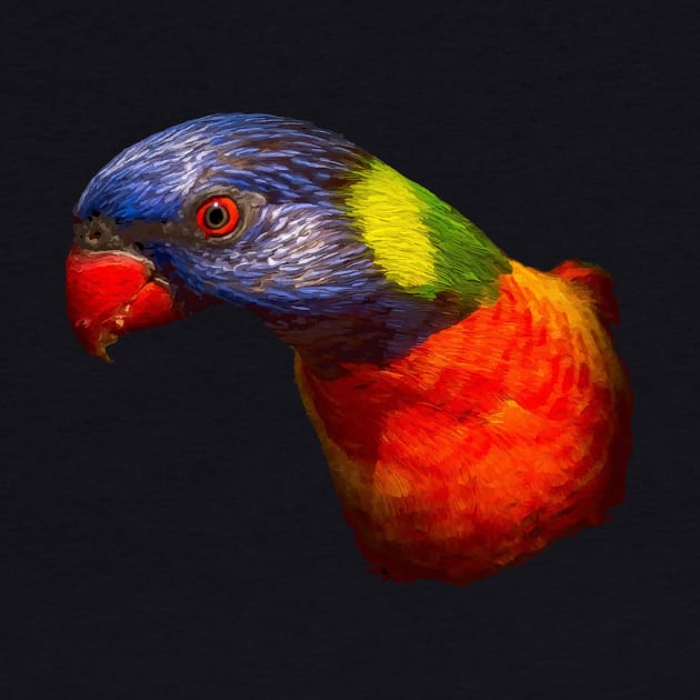 Lorikeet Waterpixels by InfinityTone